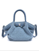 63032C Selena Denim Mini Crossbody Bag - MiMi Wholesale