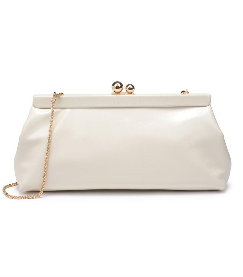 63161 Eden Clutch Bag Wtih Chain Strap - MiMi Wholesale