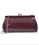 63161 Eden Clutch Bag Wtih Chain Strap - MiMi Wholesale