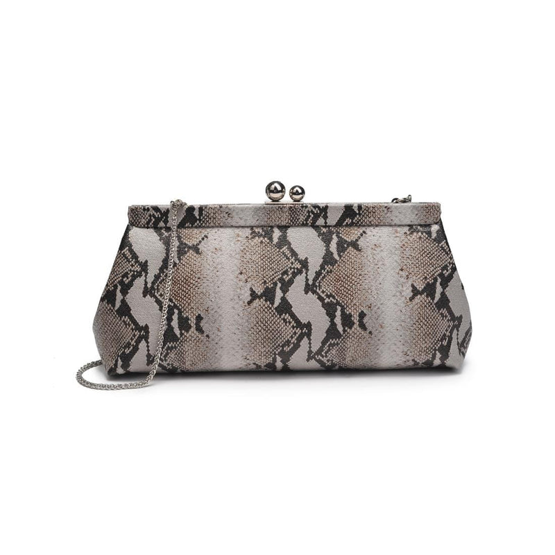 63161 Eden Clutch Bag Wtih Chain Strap - MiMi Wholesale