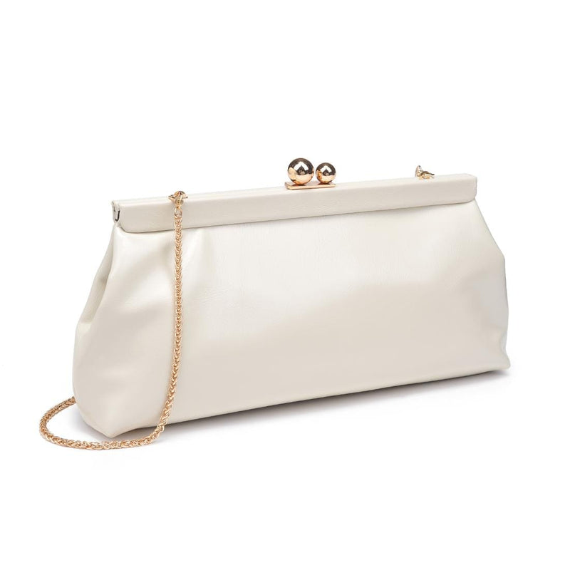 63161 Eden Clutch Bag Wtih Chain Strap - MiMi Wholesale