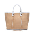 63344 Jaxon Straw Tote Bag - MiMi Wholesale