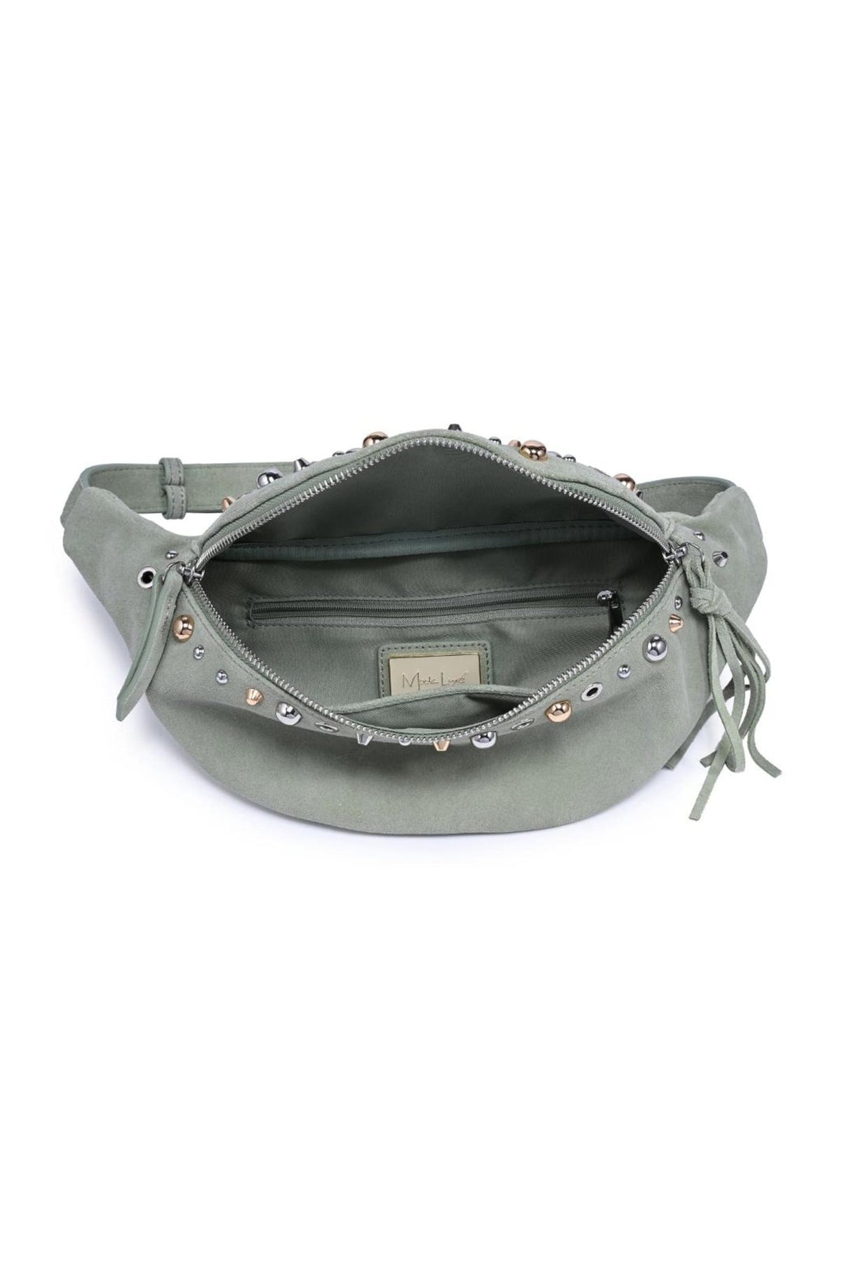 63650ML Star Studded Belt Bag - MiMi Wholesale