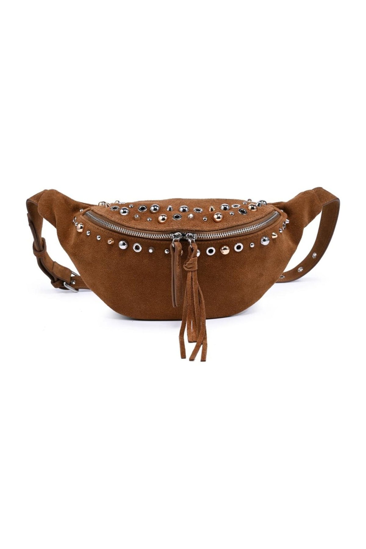 63650ML Star Studded Belt Bag - MiMi Wholesale