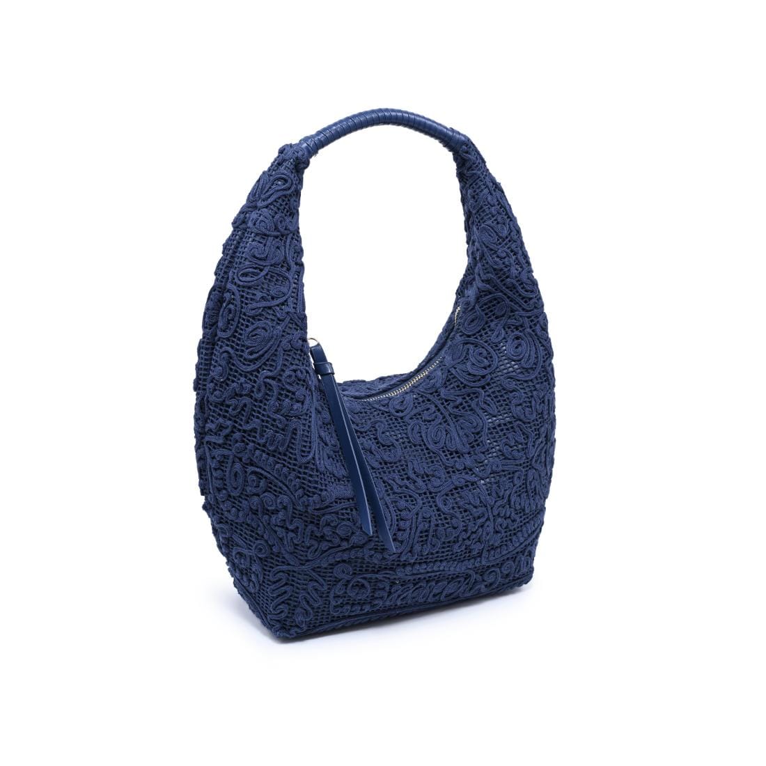 63733 Micah Texture Hobo Bag - MiMi Wholesale