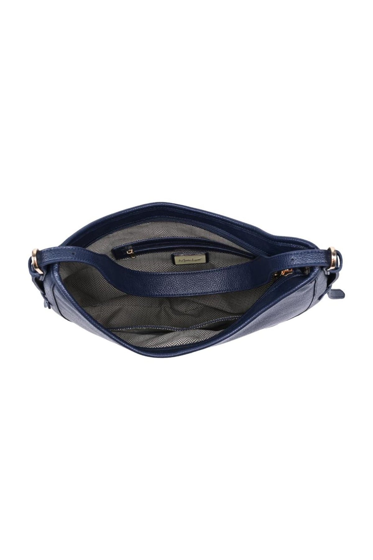 64686ML Irene Multi-Compartment Hobo Shoulder Bag - MiMi Wholesale