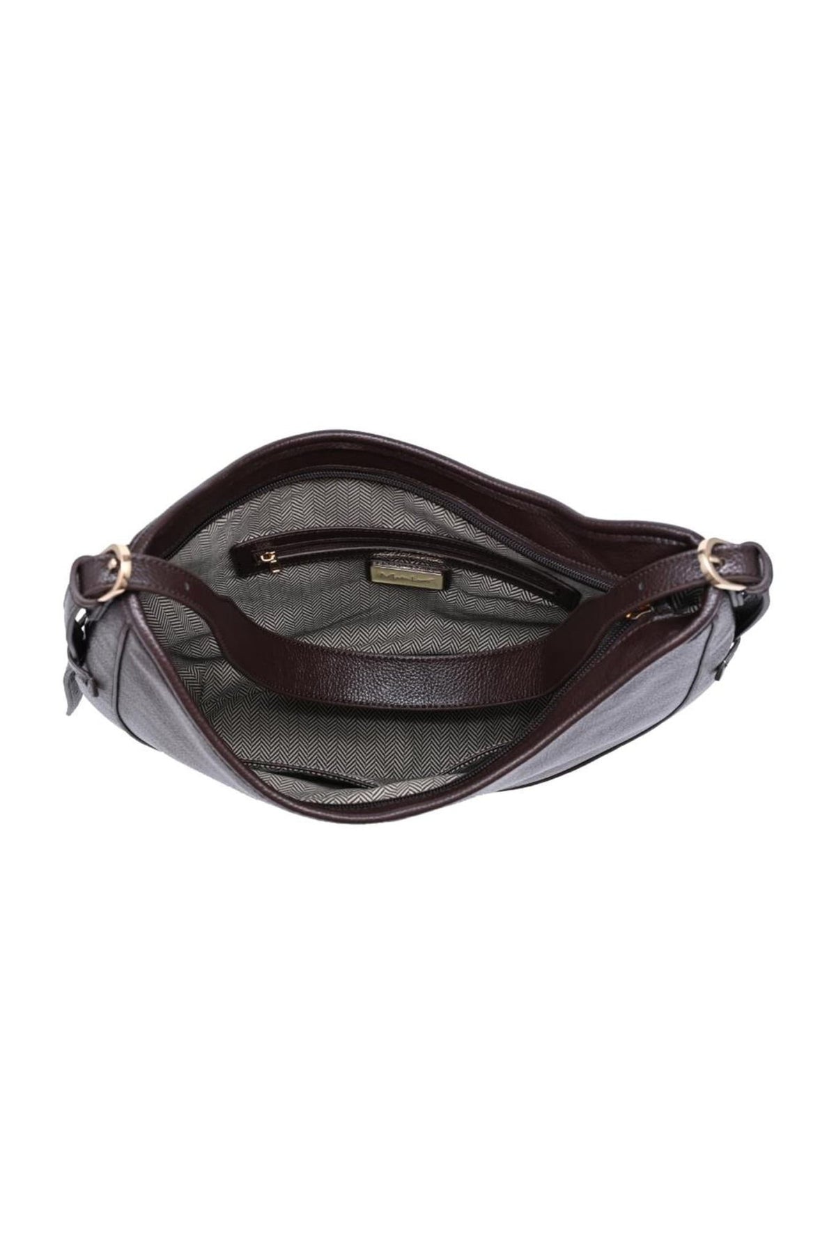 64686ML Irene Multi-Compartment Hobo Shoulder Bag - MiMi Wholesale