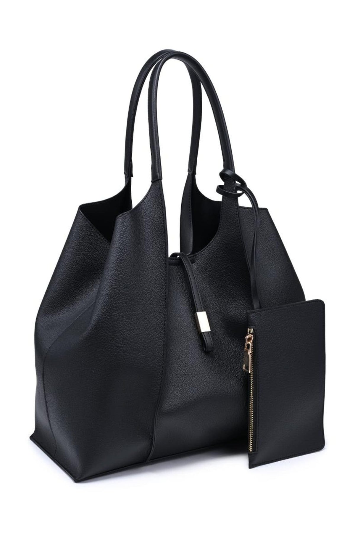 64707 Willa Woody Tote with Zip Pouch - MiMi Wholesale