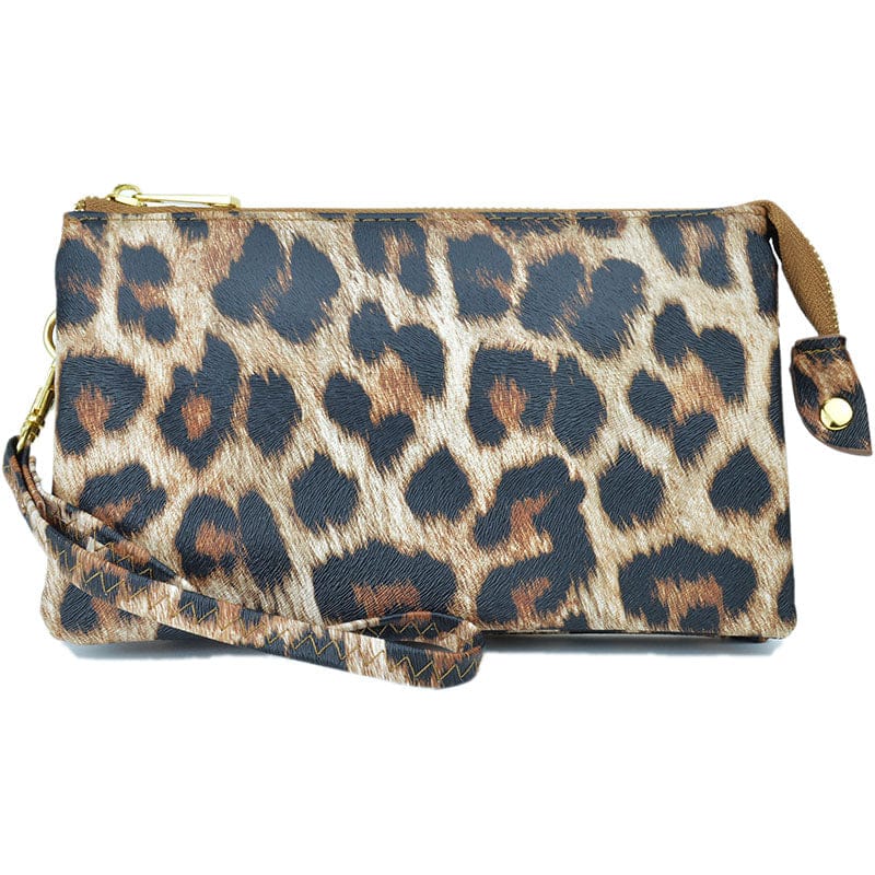 7013 Monogrammable Three Compartments Crossbody Bag - MiMi Wholesale