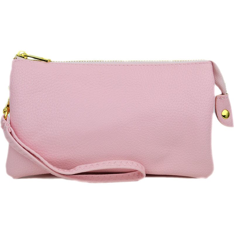 7013 Monogrammable Three Compartments Crossbody Bag - MiMi Wholesale