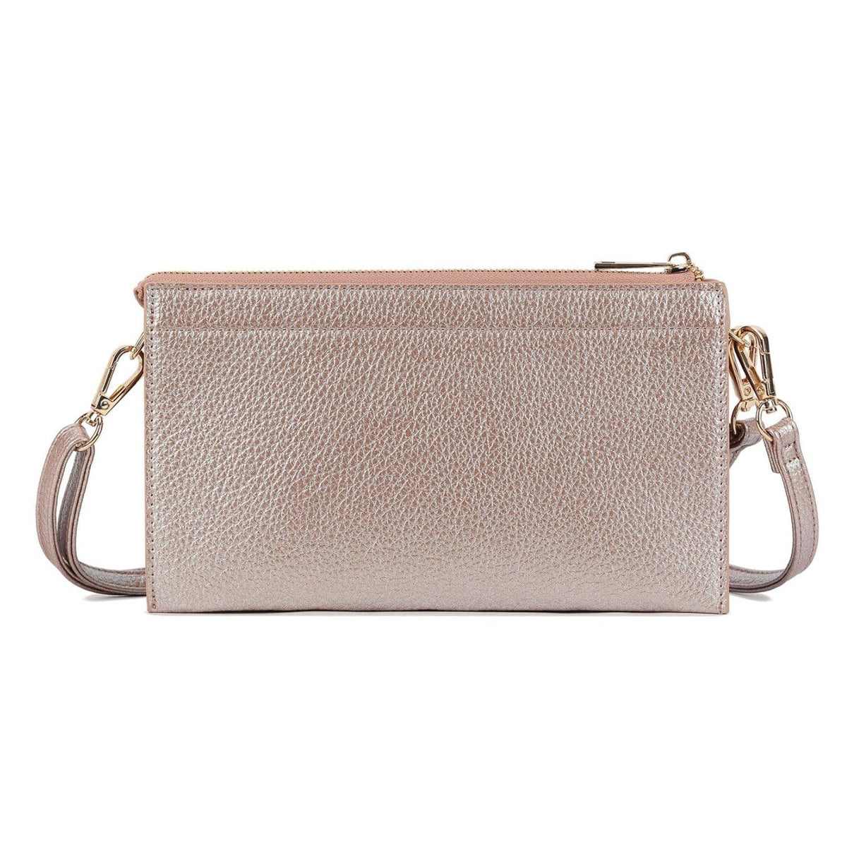 7070 Jaylene Three Compartments Crossbody Bag - MiMi Wholesale