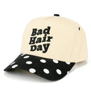 TCM0180 BAD HAIR DAY Polka dot Trucker Hat