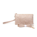 8015 Bailey Three Compartment Crossbody/Wristlet - MiMi Wholesale