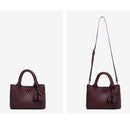 9045 Daya Mini Woven Tote Bag w/ Monkey Fist Bag Charm - MiMi Wholesale