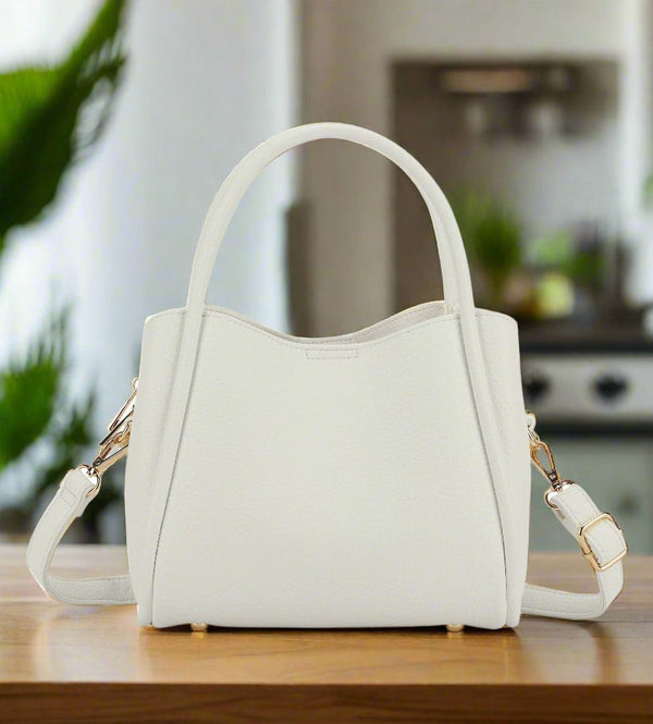 94646 Clara 3 Compartment Satchel/Crossbody Bag - MiMi Wholesale