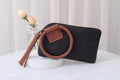 BP204 Fashion Cuff Handle Tassel Wristlet Clutch