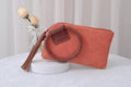 BP204 Fashion Cuff Handle Tassel Wristlet Clutch