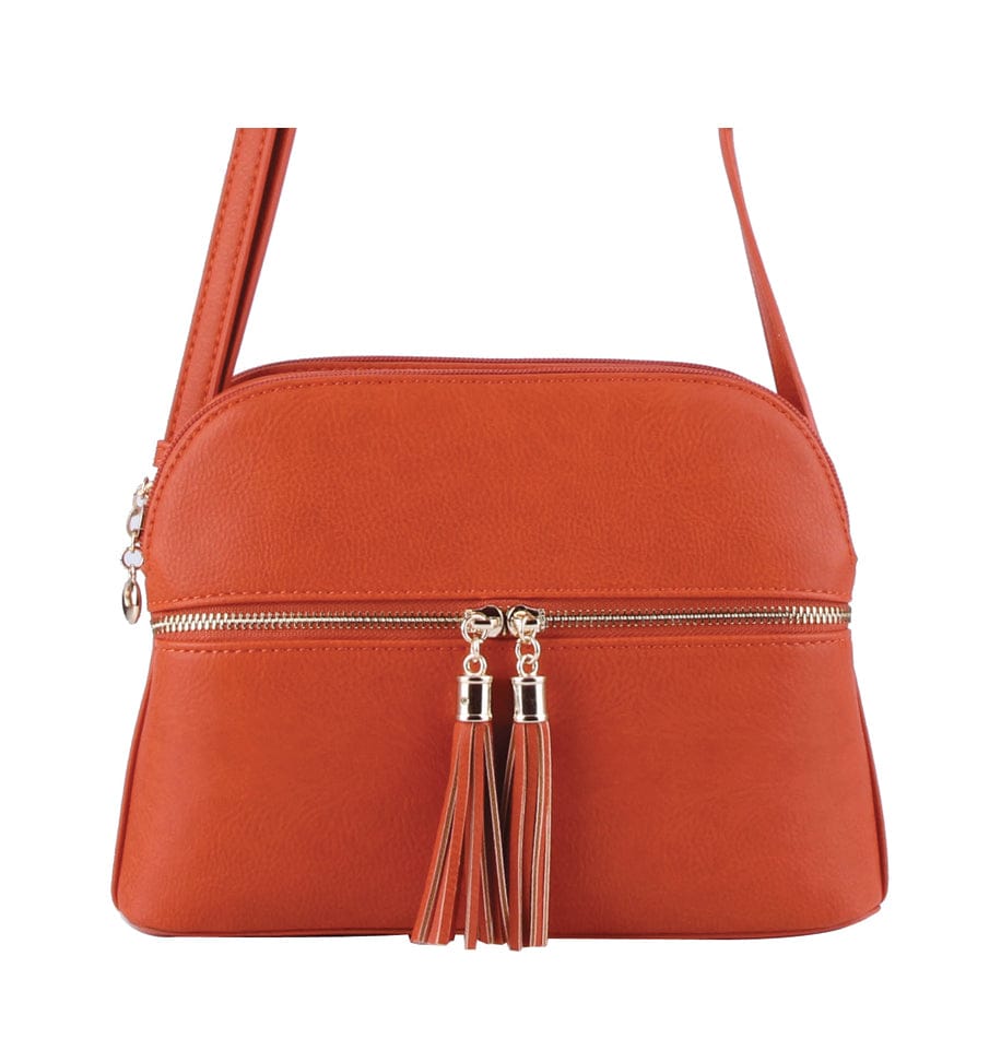 LP050 Selena Crossbody Bag With Tassel Detail
