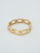 CB2351 Metal Link Stretch Bracelet