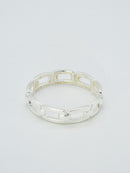 CB2351 Metal Link Stretch Bracelet