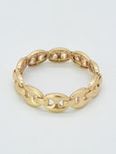 CB2352 Metal Link Stretch Bracelet