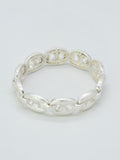 CB2352 Metal Link Stretch Bracelet