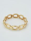 CB2353 Metal Link Stretch Bracelet
