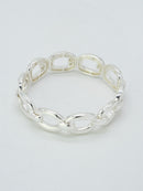 CB2353 Metal Link Stretch Bracelet