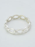 CB2353 Metal Link Stretch Bracelet