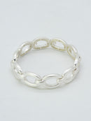 CB2353 Metal Link Stretch Bracelet