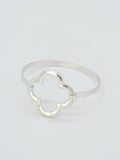 CB2357 Quatrefoil Hook Bracelet