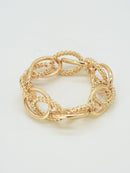 CB2359 Tether Chain Link Stretch Bracelet