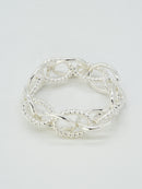 CB2359 Tether Chain Link Stretch Bracelet