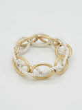CB2359 Tether Chain Link Stretch Bracelet