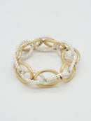 CB2359 Tether Chain Link Stretch Bracelet