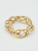 CB2359 Tether Chain Link Stretch Bracelet