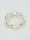 CB2359 Tether Chain Link Stretch Bracelet