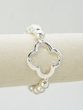CB2375 Quatrefoil Stretch Bracelet