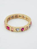 CB2388 Chicklet Stretch Bracelet
