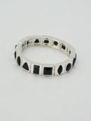 CB2388 Chicklet Stretch Bracelet