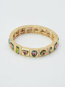 CB2388 Chicklet Stretch Bracelet