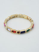 CB2392 Multi Shape Stretch Bracelet