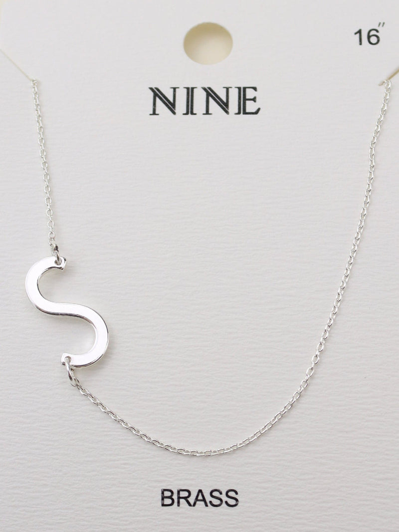 CN4279 - CN4304 A - Z Initial Necklace - MiMi Wholesale