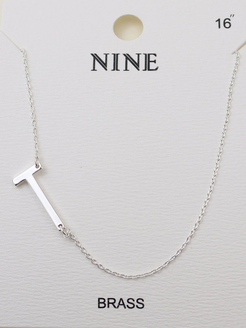 CN4279 - CN4304 A - Z Initial Necklace - MiMi Wholesale