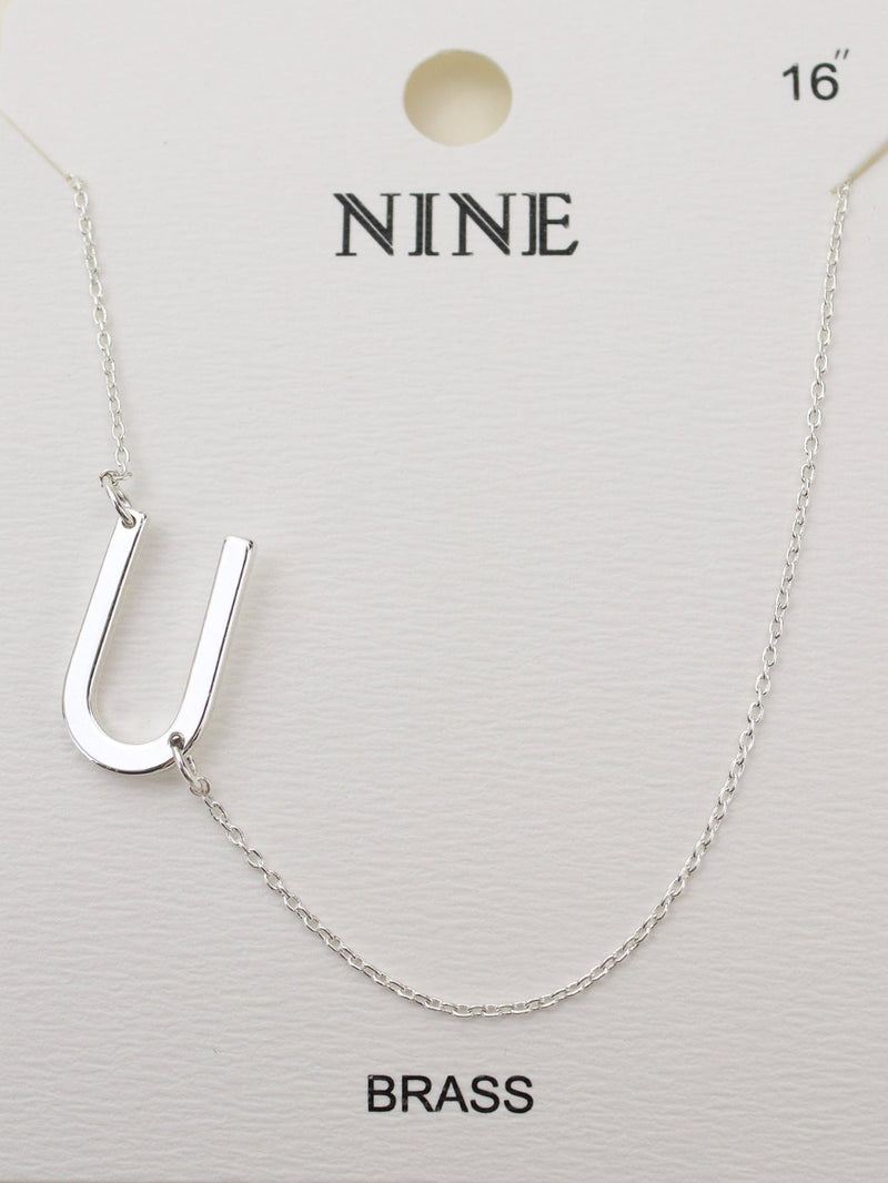 CN4279 - CN4304 A - Z Initial Necklace - MiMi Wholesale