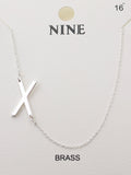 CN4279 - CN4304 A - Z Initial Necklace - MiMi Wholesale