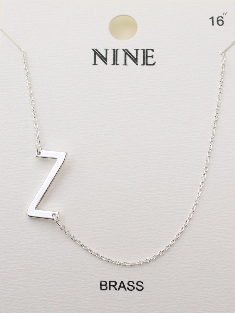 CN4279 - CN4304 A - Z Initial Necklace - MiMi Wholesale