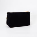 TG10573 Stacey Faux Suede 3 compartments Crossbody Bag