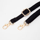 TG10573 Stacey Faux Suede 3 compartments Crossbody Bag