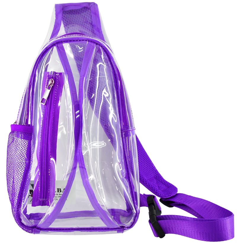 CW214 Tonya Clear Gameday Sling Bag